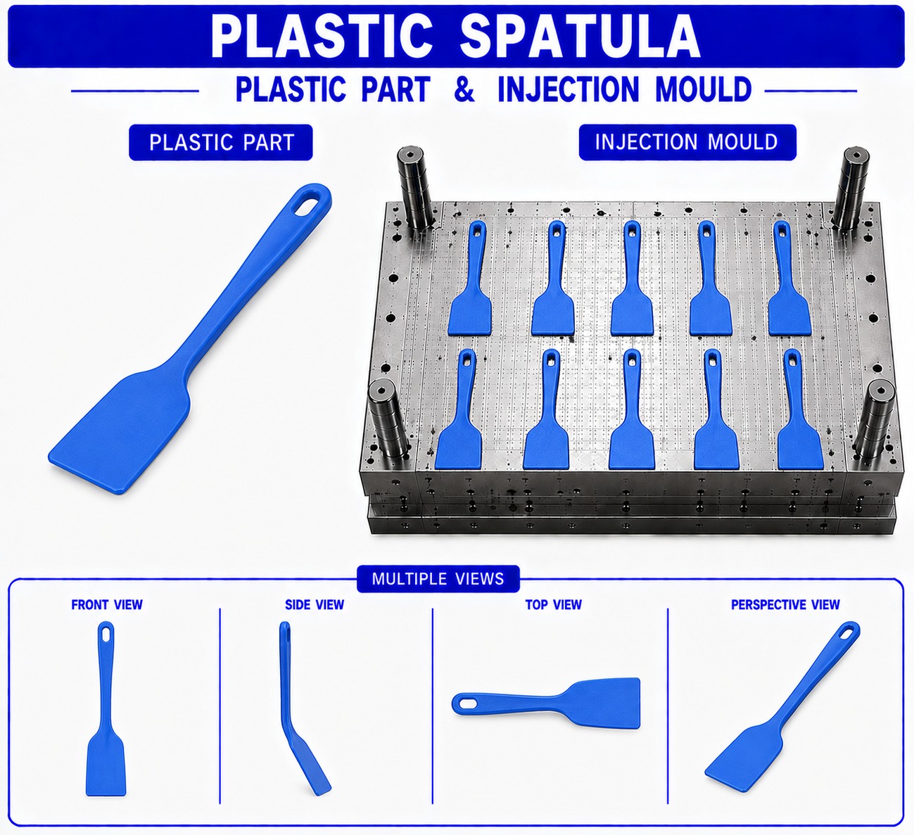 Plastic Spatula Mould and Moulding Service